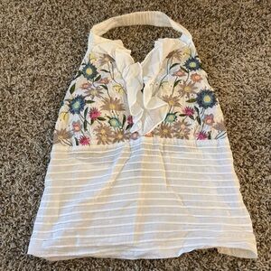 Vintage Poetry halter top